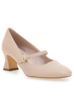 Décolleté Nude Mary Jane con Tacco Basso 3605-PITTARELLO GLAM New