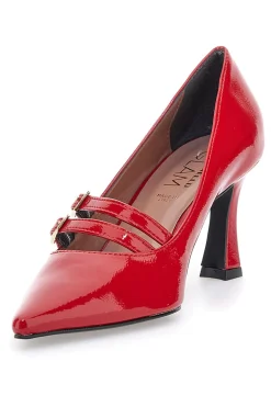 Décolleté Rosse Con Micro Cinturini 3695-PITTARELLO GLAM Sale