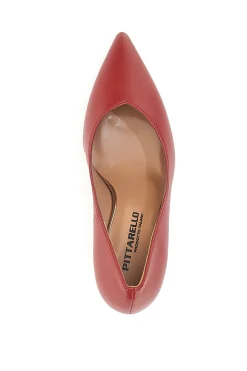Décolleté Rosse Con Tacco 8 cm Made In Italy 3354-PITTARELLO Discount