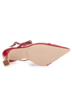 Décolleté Rosse Slingback a Punta 3831-PITTARELLO GLAM Best