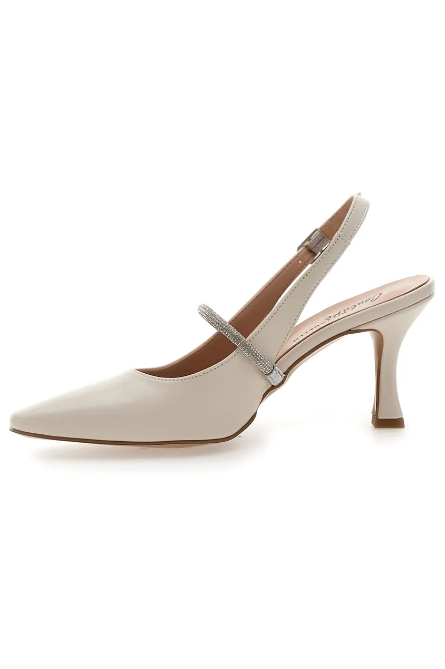 Décolleté Slingback Burro Made In Italy 8309-PITTARELLO COUTURE Outlet