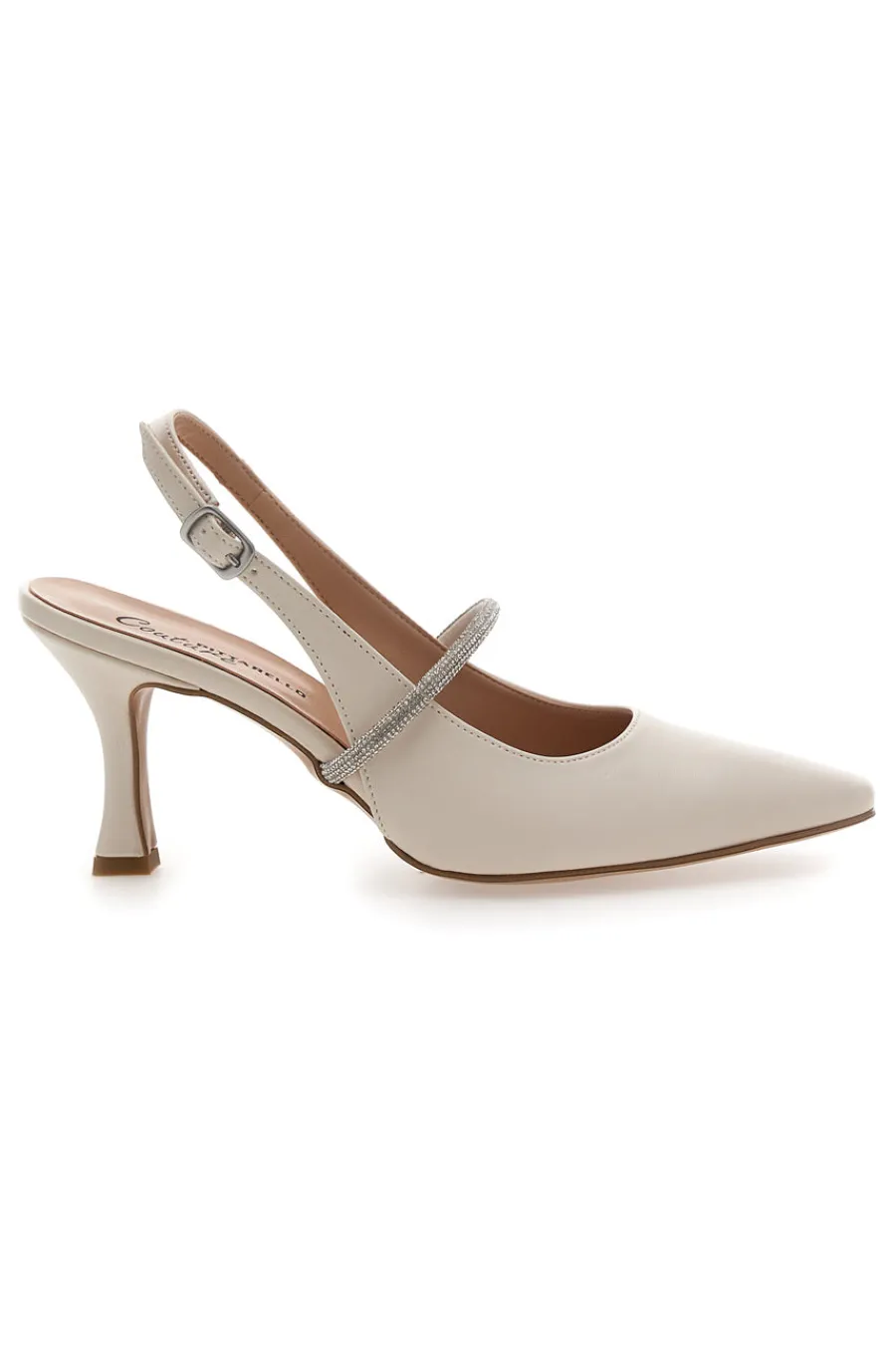 Décolleté Slingback Burro Made In Italy 8309-PITTARELLO COUTURE Outlet