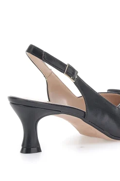 Décolleté Slingback Nere a Punta P555-PITTARELLO Discount