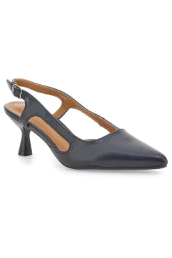 Décolleté slingback neri a punta con tacco AP25S10E-LE HAVRE PARIS Hot