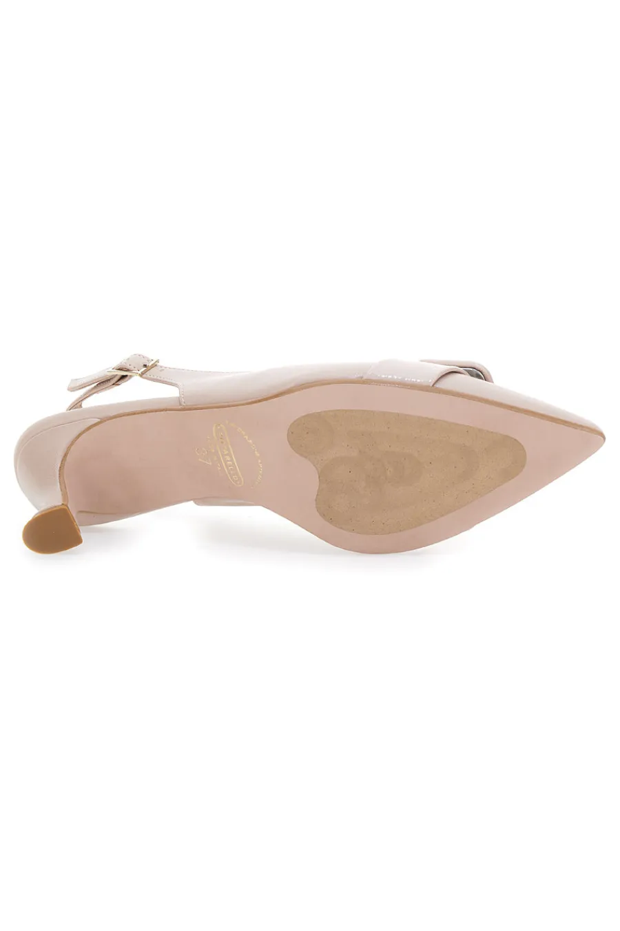 Décolleté Slingback Nude a Punta P555-PITTARELLO Best