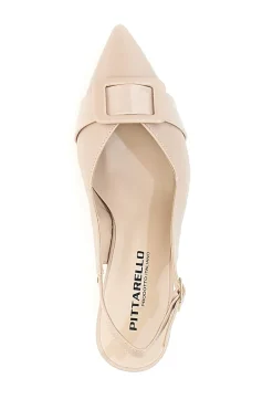 Décolleté Slingback Nude a Punta P555-PITTARELLO Best