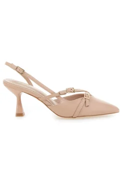 Décolleté Slingback Nude con Cinturini 9532-FIRST LADY Clearance