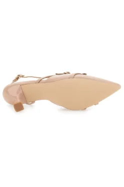 Décolleté Slingback Nude con Cinturini 9532-FIRST LADY Clearance