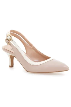 Décolleté Slingback Nude con Doppio Cinturino Posteriore 1706-PITTARELLO COUTURE Clearance