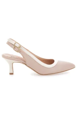 Décolleté Slingback Nude con Doppio Cinturino Posteriore 1706-PITTARELLO COUTURE Clearance