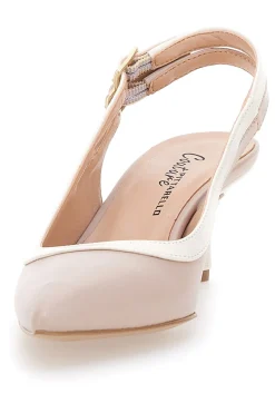 Décolleté Slingback Nude con Doppio Cinturino Posteriore 1706-PITTARELLO COUTURE Clearance