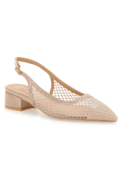 Décolleté Slingback Nude con Tomaia Traforata 883137-MON DIEU Clearance