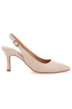 Décolleté slingback nude Made in Italy 935-PITTARELLO GLAM Discount