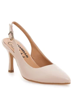 Décolleté slingback nude Made in Italy 935-PITTARELLO GLAM Discount
