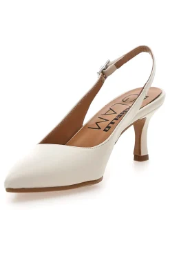 Décolleté slingback con tacco 934-PITTARELLO GLAM Clearance