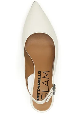 Décolleté slingback con tacco 934-PITTARELLO GLAM Clearance