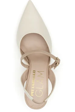 Décolleté Slingback Panna 502-PITTARELLO GLAM Best