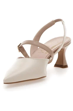 Décolleté Slingback Panna 502-PITTARELLO GLAM Best