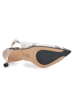 Décolleté slingback pitonata Made in Italy 5173-PITTARELLO GLAM Sale