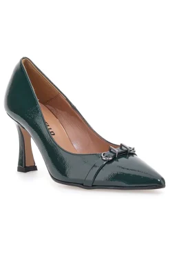Décolleté Verdi Con Tacco 8 Made In Italy cm P7025-PITTARELLO New
