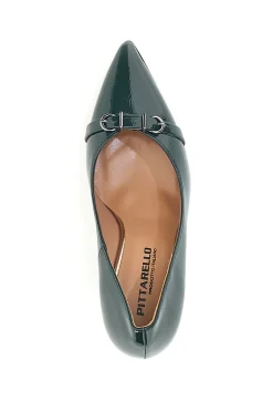 Décolleté Verdi Con Tacco 8 Made In Italy cm P7025-PITTARELLO New