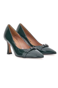 Décolleté Verdi Con Tacco 8 Made In Italy cm P7025-PITTARELLO New