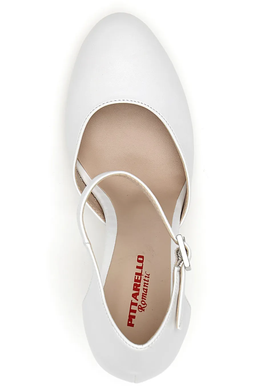 Decolleté Bianche Con Cinturino 4569-PITTARELLO ROMANTIC New