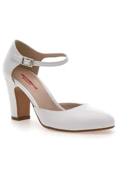 Decolleté Bianche Con Cinturino 4569-PITTARELLO ROMANTIC New