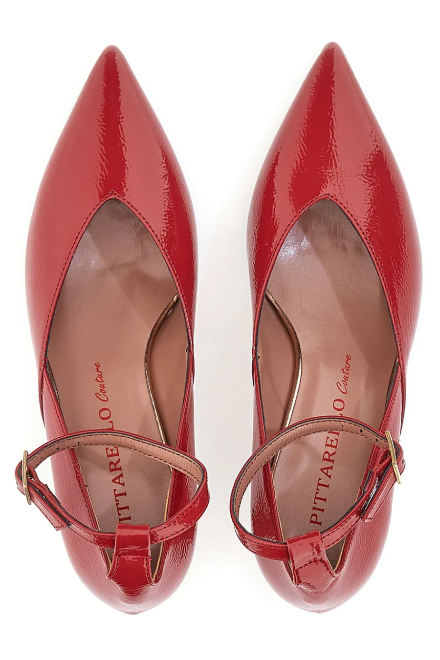 Decolleté con Cinturino Rosse 904-PITTARELLO COUTURE Hot