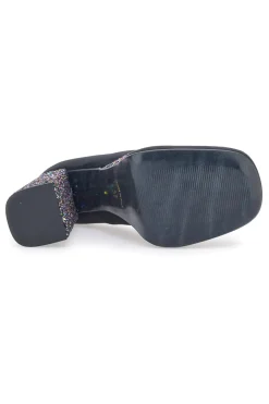 Decollete Platform 3336 Nere con Glitter-PITTARELLO GLAM