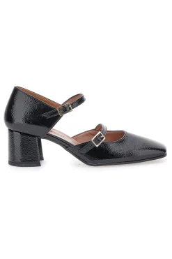 Decolleté Mary Jane Nere Con Cinturini Made In Italy C5012-PITTARELLO Sale