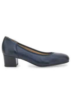 Decolleté Navy Con Tacco Basso 11720LIDY-PRIMA RIGA Discount