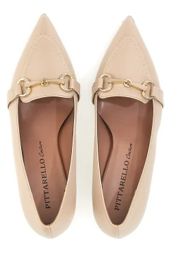 Decolleté Nude Con Tacco Basso A58-PITTARELLO COUTURE Best