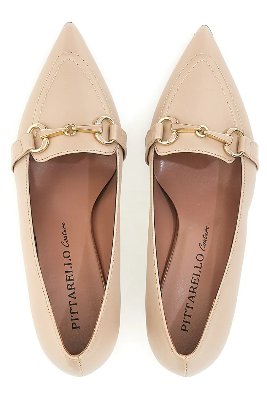 Decolleté Nude Con Tacco Basso A58-PITTARELLO COUTURE Best