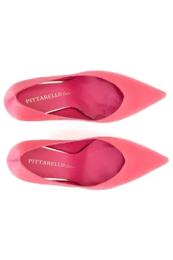 Decolleté 3354 Fucsia Raso-PITTARELLO COUTURE Hot