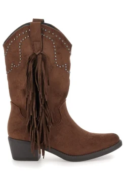 Die ersten en Cowboystiefel P637 mit Fransen und Nieten-THE FIRST Outlet