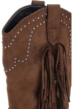 Die ersten en Cowboystiefel P637 mit Fransen und Nieten-THE FIRST Outlet