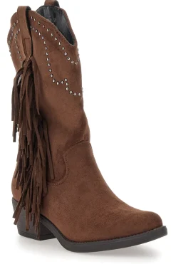 Die ersten en Cowboystiefel P637 mit Fransen und Nieten-THE FIRST Outlet