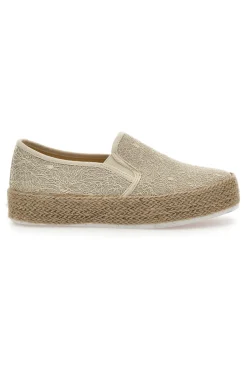 Espadrillas Beige con Pizzo 132-ENERGY Best