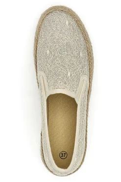 Espadrillas Beige con Pizzo 132-ENERGY Best