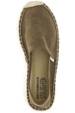 Espadrillas marroni slip on SGMS2520-PITTARELLO SUN Clearance