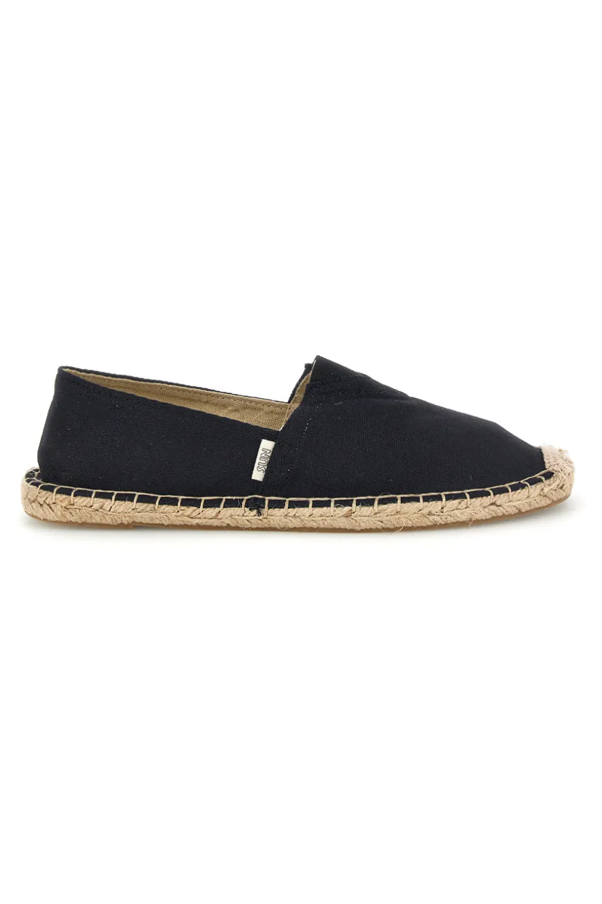 Espadrillas nere in tessuto Pittarello sun SGMS2510