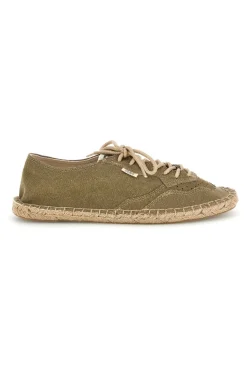 Espadrillas verdi con lacci in tessuto Pittarello sun SGMS2508