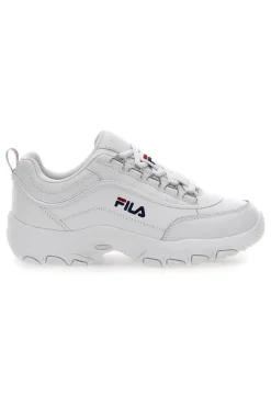 STRADA Teens Chunky Sole White Sneakers-FILA New