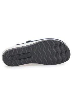 90440W68FR Blaue Hausschuhe mit verstellbarer Schnalle und zweifarbiger Sohle-FLY FLOT Discount