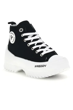 High Top Schwarz Turnschuhe S2617FY7692-FREDDY Online