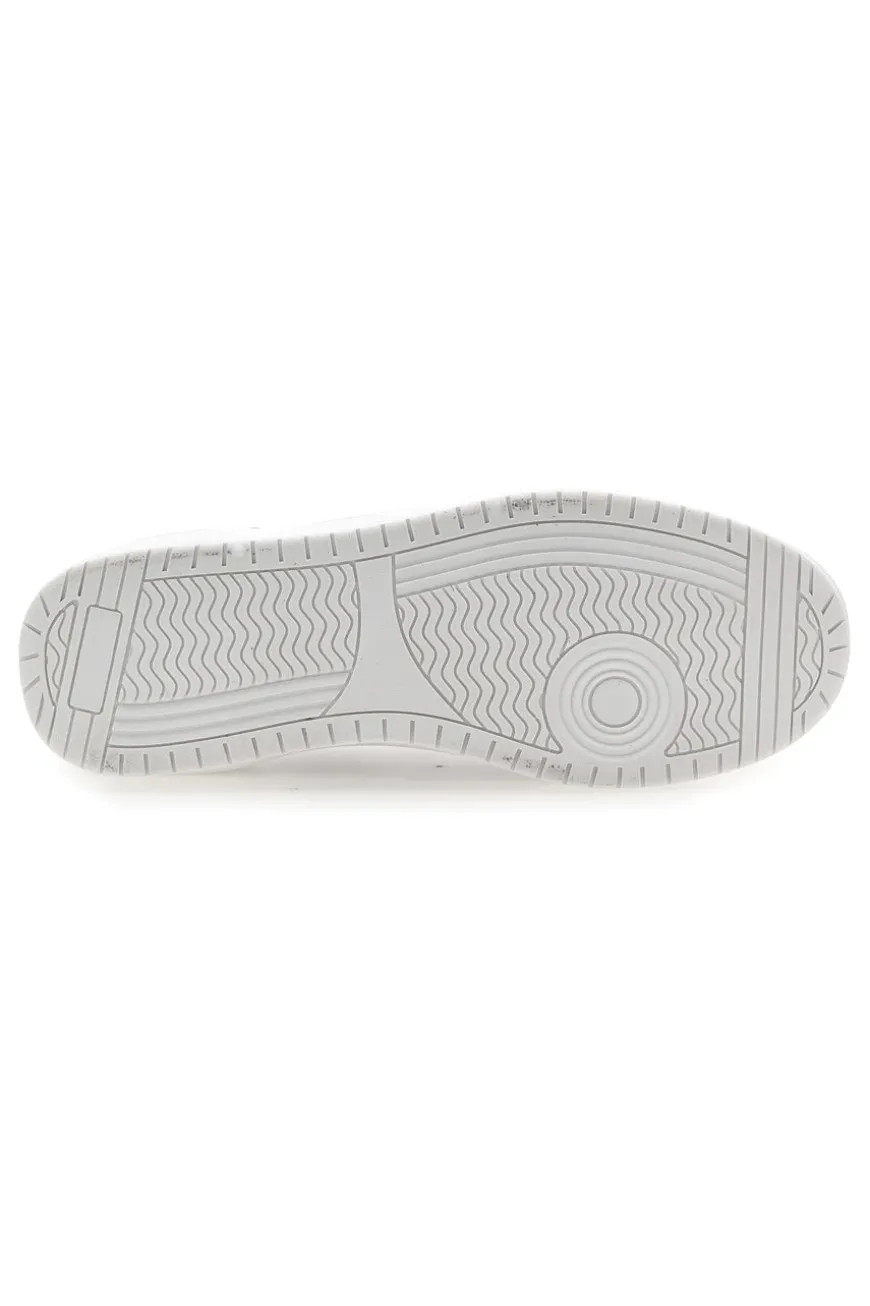 Graue Sneakers mit Mesh-Obermaterial und elastischen Schnürsenkeln MARES MRS23307F