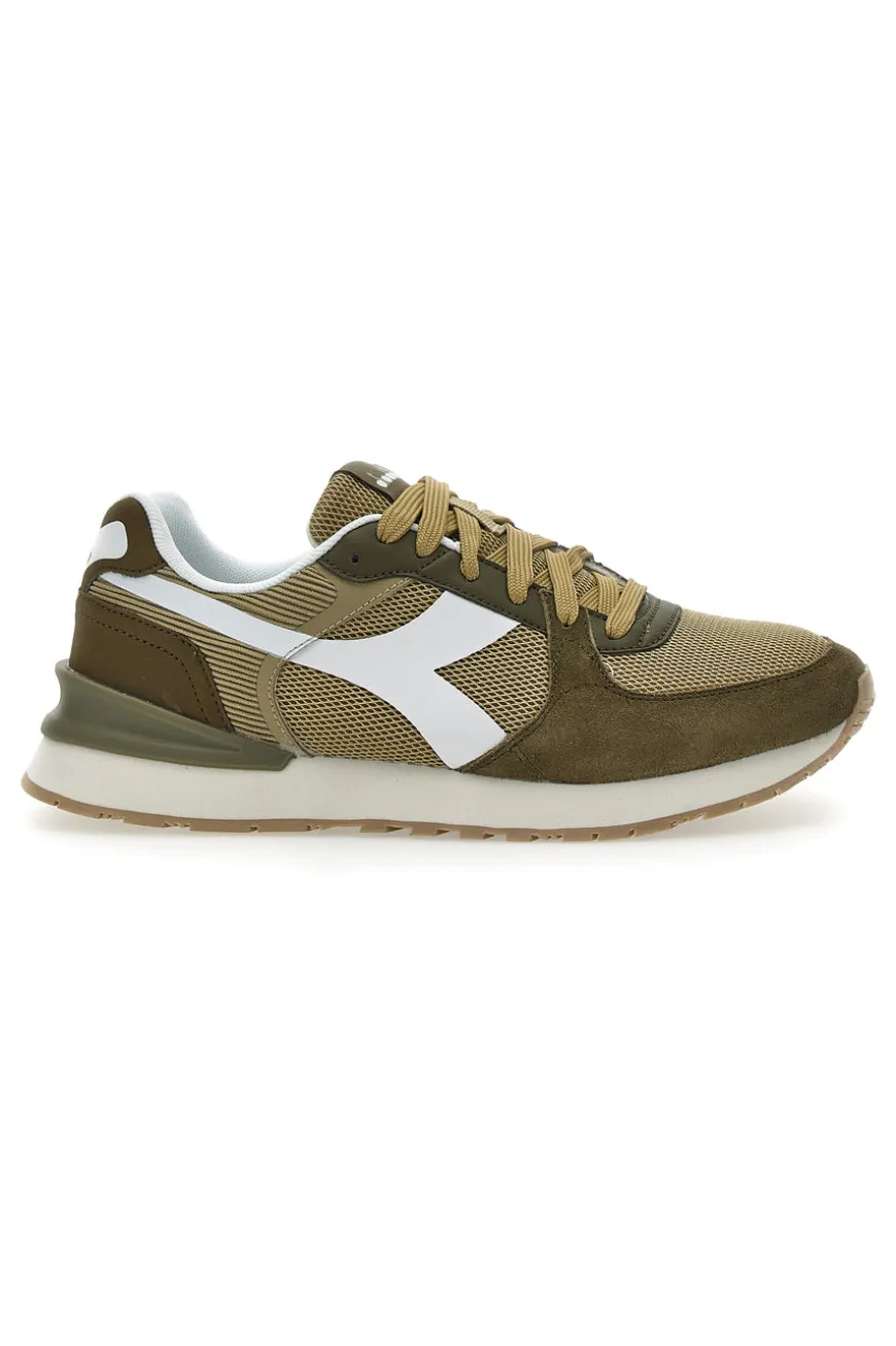 Grüne Sneakers mit Schnürsenkeln Diadora Fenice