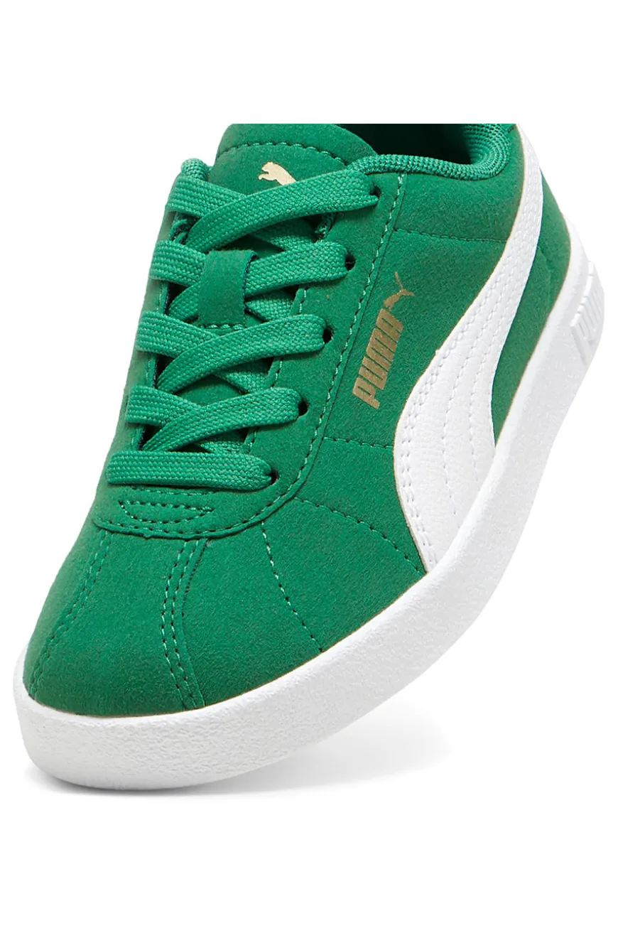 Grüne und weiße Sneakers PUMA Club II PS