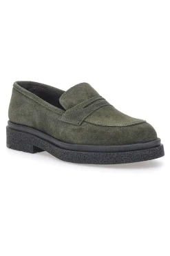 Grüne Wildledermokassins Pittarello Klasse 2004-PITTARELLO CLASS Discount